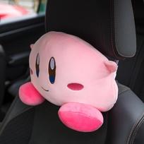 Kirbio Animacinis Automobilio Galvos Atramos Kaklo Pagalvė 35x25cm