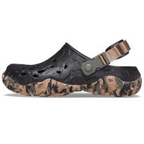 Crocs Eva kvėpuojantys patogūs universalūs klumpės unisex klumpės juodos rudos 208391-0WP 36-37