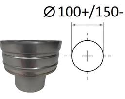 Adapteris. D 100+/150- mm.