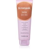 Inebrya Kromask intensyviai plaukų jungtis atkurianti dažomoji kaukė atspalvis Toffee 250 ml