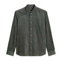 Marškiniai ilgomis rankovėmis vyrams, Žalia, M29730942172 Shirts lon