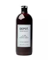 Depot, 100 Hair Cleansing No. 108, Charcoal, Hair Shampoo, Detoxifying, 1000 ml