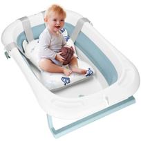 Kūdikio vonelė Springos SB0063, sulankstoma, su termometru ir pagalve, 35 L