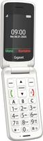 "Gigaset GL595 Flip" mobilusis telefonas - paprastas valdymas senjorams, dideli mygtukai ir SOS avarinis mygtukas - apsauga nuo dulkių ir purslų, IP44 apsaugos klasė - be sutarties - 2,8 colių TFT spalvotas ekranas, perlamutrinės baltos spalvos