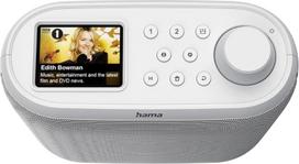 "Hama DIR400" skaitmeninis radijo imtuvas "Dab+"/"Bluetooth® RX"/"Bluetooth® RX"/"App, baltas