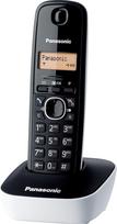 "Panasonic KX-TG1611" - telefonai (DECT, staliniai, juodi, balti, AAA, gintariniai, nikelio-metalo hidrido (NiMH))