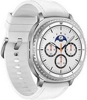 "Samsung Galaxy Watch8 Classic" - 46 mm - Išmanusis laikrodis su hibridiniu dirželiu - hibridinė eko oda - dirželio dydis: S/M/L - 3,4 cm (1,34") ekranas