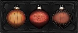 "WeRChristmas" varinės stiklinės eglutės lemputės 11 cm (3)