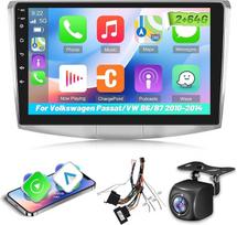 2G + 64G Android automobilinis radijas Volkswagen VW Passat B6/B7 2010-2014 su belaidžiu Carplay ir Android Car, 10,1 colių jutiklinio ekrano automobilinis radijas su WiFi, GPS navigacija, Bluetooth, FM RDS