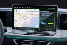 CDEFG Suderinama su VW Tayron 2025 2026 navigacijos ekrano apsauga Grūdintas stiklas 12,9 colio Discover Atsparus įbrėžimams GPS 9H ekrano apsauga Automobilinės navigacijos plėvelės priedai