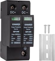 KNMIPJD viršįtampių apsaugos įtaisas PV sistema DC 1000 V 2P T2 viršįtampių apsauga Fotovoltinė apsauga nuo įtampos žaibo apsauga fotovoltiniams saulės ir elektros energijos šaltiniams (2P DC 1000V)