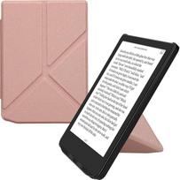 kwmobile dėklas, suderinamas su Pocketbook Verse/Verse Pro/Verse Color/Vivlio Light/Light HD Case - Dirbtinės odos dėklas - apsauginis elektroninės skaityklės dėklas - dangtelis Rose Gold