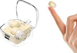 Nematomos mažos miego ausinės Belaidės "Bluetooth In-Ear" belaidės "In-Ear" mini ausinės Miego ausinės Ausinės ausinės Ausinės "Buds" Mažiausios miego ausinės Šoninis miegamasis "Bluetooth" ausinės mažoms ausims