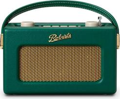 Roberts Revival UNO BT Dab+/FM/Bluetooth radijo imtuvas Nešiojamasis radijo laikrodis su žadintuvu tamsiai žalias