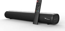 Zeerkeer Soundbar for TV Devices, Mini Soundbar 60 W 19.7 Inches, TV Speaker Soundbox Sound, Bluetooth/Optical/AUX/RCA Connections, Wired and Wireless Bluetooth 5.0 Home Cinema Speaker