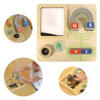 MASTERKIDZ magnetinė žaidimų lenta Montessori kompasas
