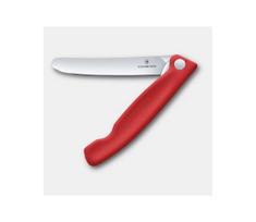Victorinox - SWISS CLASSIC sulankstomas peilis, 11 cm, raudonas