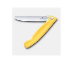 Victorinox - Sulankstomas peilis SWISS CLASSIC 11 cm geltonas