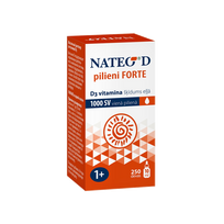 NATEO D Forte 1000 SV imunitetui ir kaulams lašai, 10 ml