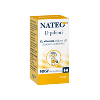 NATEO lašai, 10 ml