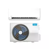 Bevėjas Split tipo šilumos siurblys oras-oras Midea Breezeless E MSCB1BU-09HRFN8-QRD1GW+MOX104-09HFN8-QRD1GW