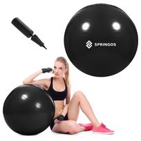 Gimnastikos kamuolys Springos FB0015 85 cm su pompa