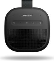 "Bose" naujai nešiojamasis "SoundLink Micro" garsiakalbis (2 kartos), belaidis lauko garsiakalbis su iki 12 valandų veikiančia baterija, atsparus vandeniui ir dulkėms, juodas