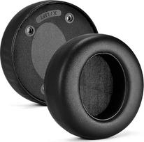 "Fidelio X2" pakaitiniai ausų įdėklai, tinkantys "Philips Audio Fidelio X2HR, X2, X1" ausinėms, minkšta baltyminė oda, didelio tankio atminties putos, ausų įdėklai, ausų gaubtai, ausinių dangtelis, juodos spalvos