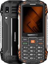 "Hammer H Power Plus LTE" lauko mobilusis telefonas be sutarties, 4000 mAh baterija, 128MB atminties, 64MB RAM, 2,8 colio IPS ekranas, dideli mygtukai, žibintuvėlis, 2 MP kamera, FM radijas, USB-C, "Dual SIM Nano