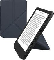 kwmobile dėklas, suderinamas su Pocketbook Verse/Verse Pro/Verse Color/Vivlio Light/Light HD Case - Dirbtinės odos dėklas - apsauginis elektroninės skaityklės dėklas - tamsiai mėlynas viršelis