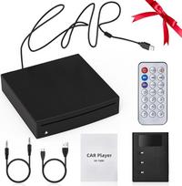 Lnopever CD grotuvas automobilinis USB prievadas, USB 2.0 sąsajos automobilinis radijo imtuvas CD/DVD indų dėžutės grotuvas išorinė stereo sistema, išorinis diskas nešiojamajam kompiuteriui, kompiuteriui, televizoriui, suderinamas su "Android" automobilin