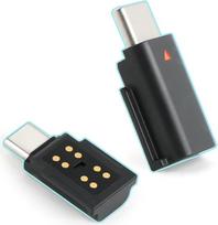 TGHongKy USB-C sąsaja DJI Mic 2 imtuvo adapteriui DJI Mic 2 C tipo sąsajos garso priedai Mikrofono imtuvas "Plug and Play" garso perdavimo adapteris