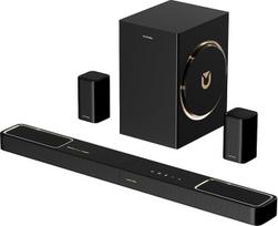ULTIMEA 5.1.2 garso juosta su "Dolby Atmos", erdvinio garso sistema televizoriui su 2 erdviniais garsiakalbiais, programėlių valdymas, garso juosta išmaniajam televizoriui su žemų dažnių garsiakalbiu namų kinui, BT 5.4, HDMI eARC, "Skywave F40 Boom