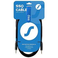 Sound Station Quality SSQ MIMI2 SS-1425 Cable Mini Jack Stereo 3,5 mm - Mini Jack Stereo 3,5 mm 2 m Black SS-1425