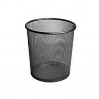 Šiukšlių kibiras metalinis ažūrinis FOROFIS, 12L (26x30cm(, juodos spalvos