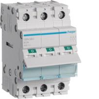Kirtiklis Hager SBN380 (3P, 80A, 400V, 3 mod.)