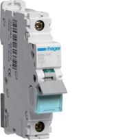 Automatinis jungiklis Hager NDN116 (1P, 16A, D, 10kA, 400V)