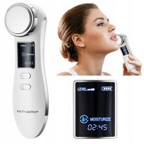 Veido masažuoklis ultragarsinis 3 funkcijų WarmCare Beauty Limited – giluminis valymas, drėkinimas ir maitinimas viename įrenginyje