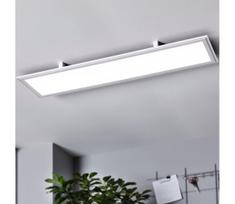 Eglo 32734 - LED RGBW dimeriuojamas paviršinis panelis SALOBRENA-C 34W/230V baltas + nuotolinis pultas