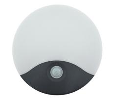 LED lauko sieninis šviestuvas su judesio jutikliu LED/18W/230V IP44 antracitas