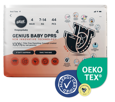 GEGE Genius Baby DPRS (7-14 kg) Maxi 4 sauskelnės, 44 vnt.