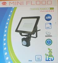 LED šviestuvas 30w su judesio davikliu