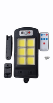 Lauko led šviestuvas su saulės elementu 120led