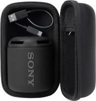 "Khanka" kietas kelioninis dėklas, skirtas "Sony SRS-XB12" "Bluetooth" garsiakalbiui, nešiojamam belaidžiam