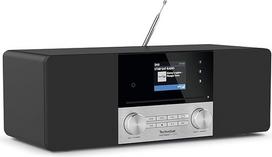 "TechniSat DIGITRADIO 3" - stereo DAB radijas, kompaktiška sistema (DAB+, FM, CD grotuvas, "Bluetooth", USB, ausinių lizdas, AUX įvestis, radijo žadintuvas)