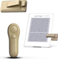 SYUKUYU SKPT01 RF nuotolinio valdymo pultelis, skirtas skaityti "Kindle", "iPad", "Surface Comics", "iPhone" / "Android" planšetiniuose kompiuteriuose, skaityti romanus ir fotografuoti (geltonas)