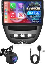 [4G + 64G] "Android" automobilinis radijas "Toyota Aygo" / "Peugeot 107" / "Citroen C1 2004-2014" su "Wireless Carplay" ir "Android Car", 9 colių IPS jutiklinis ekranas su GPS, "WiFi", 32EQ, "Bluetooth 5.0", FM/RDS radijas