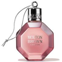 Molton Brown Delicious Rhubarb & Rose Festive Bauble Bath & Shower Gel - Vonios ir dušo želė 75 ml