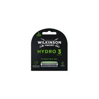 Wilkinson Sword Hydro 3 Black Edition - Pakaitinė galvutė ( 4 vnt. )
