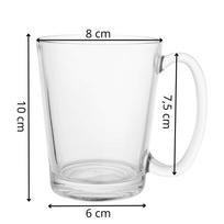 Latte kavos stiklinės Springos HA7497, 300 ml, 6 vnt.